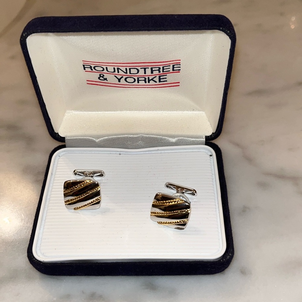 Roundtree and Yorke Cufflinks